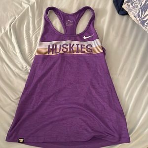 College Nike Razorback Tank Top